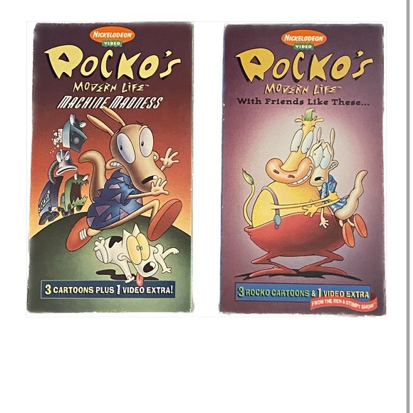 Nickelodeon Other - VHS bundle: Nickelodeon Rocko's Modern Life